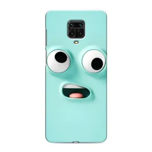 Чехол с рисунком «Забавное мятное лицо» для Xiaomi Redmi Note 9 Pro
