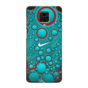 Силіконовый Чохол на Xiaomi Redmi Note 9 Pro з картинкою НАЙК (Найк зелений)