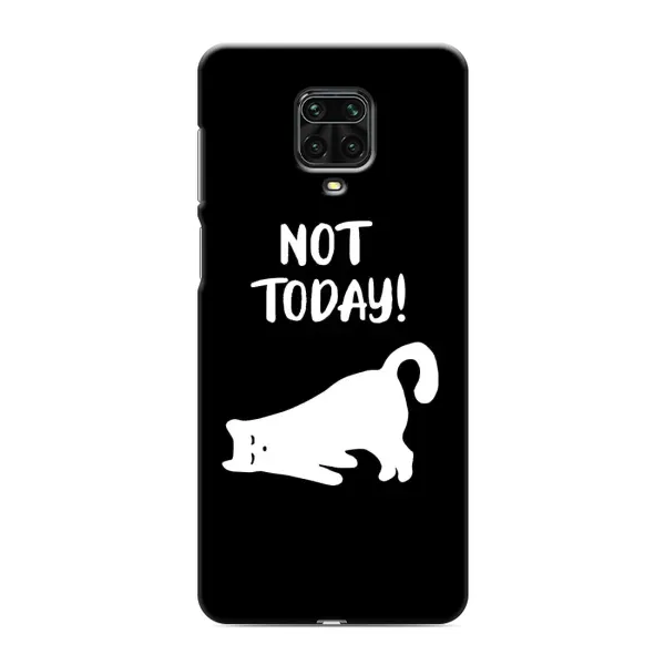 Чехол с рисунком «Not Today» для Xiaomi Redmi Note 9 Pro Чехол с рисунком «Not Today» для Xiaomi Redmi Note 9 Pro