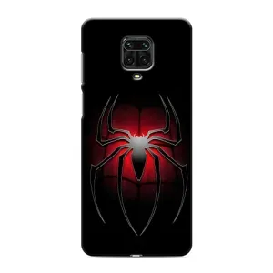 Чехол Супергерой Человека Паука на Xiaomi Redmi Note 9 Pro (Паук)