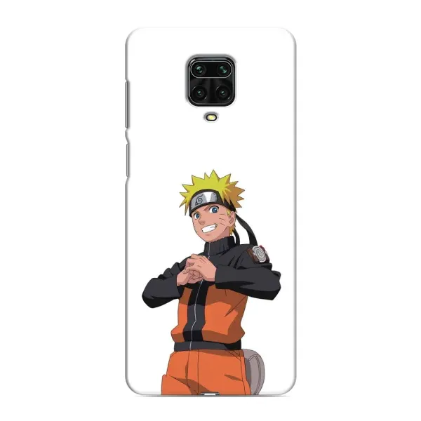Чехол с рисунком «Радосный Наруто» для Xiaomi Redmi Note 9 Pro
