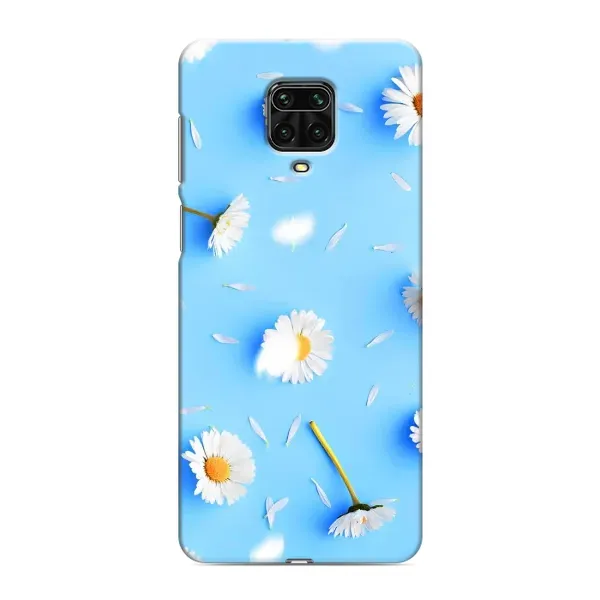 Чехол с рисунком «ромашки на голубом» для Xiaomi Redmi Note 9 Pro
