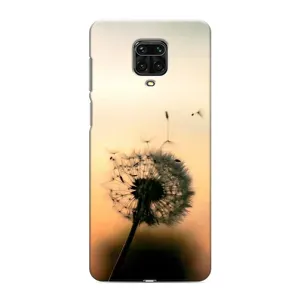 Силіконовий Чохол з кульбабками на Xiaomi Redmi Note 9 Pro (Роздмухана кульбабка)