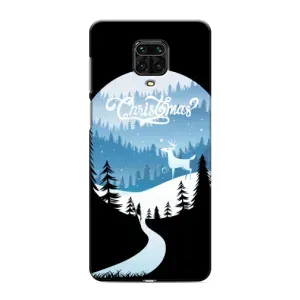 Силіконовий бампер на різдво для Xiaomi Redmi Note 9 Pro (Різдвяний Олень)