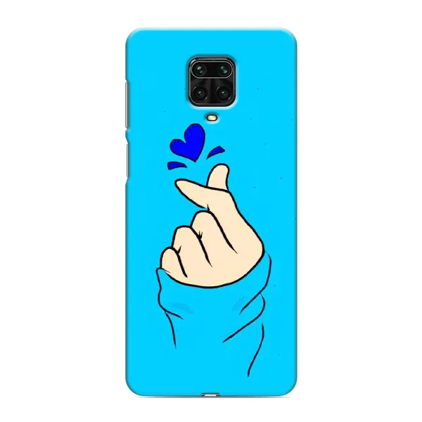 Чехол с рисунком «Сердце на синем» для Xiaomi Redmi Note 9 Pro Чехол с рисунком «Сердце на синем» для Xiaomi Redmi Note 9 Pro