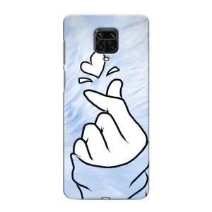 Чохол (Знак сердечка) для Xiaomi Redmi Note 9 Pro (Серце знак)
