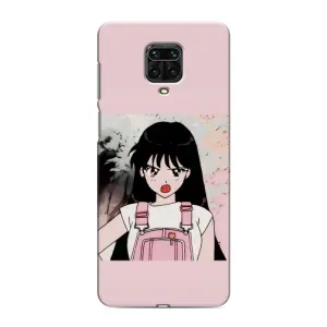 Чехол с персонажами АНИМЕ на Xiaomi Redmi Note 9 Pro (Сейлор Марс)