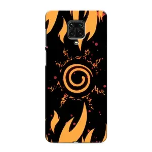 Купить Чехлы на телефон с принтом Anime для Xiaomi Redmi Note 9 Pro (Солнце Наруто)