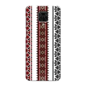 Силиконовый Чехол на Xiaomi Redmi Note 9 Pro с картинкой Вышиванки (Вышиваночки)