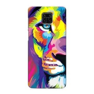 Чохол з картинкою на Xiaomi Redmi Note 9 Pro (Яскравий Лев)