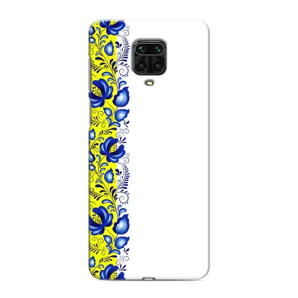 Чехол с рисунком «Желто-синяя вышиванка» для Xiaomi Redmi Note 9 Pro Чехол с рисунком «Желто-синяя вышиванка» для Xiaomi Redmi Note 9 Pro
