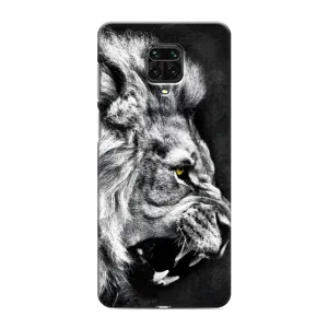 Чохол з картинкою на Xiaomi Redmi Note 9 Pro (Злий Лев)