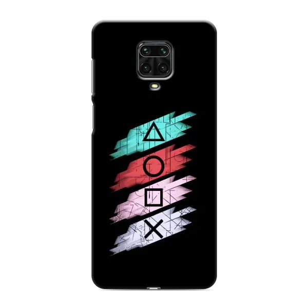 Чехол с рисунком «Значки Sony» для Xiaomi Redmi Note 9 Pro Чехол с рисунком «Значки Sony» для Xiaomi Redmi Note 9 Pro