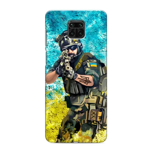 Чехол с рисунком «ЗСУ Воин» для Xiaomi Redmi Note 9 Pro Чехол с рисунком «ЗСУ Воин» для Xiaomi Redmi Note 9 Pro
