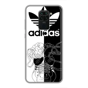 Чохол с стилі "Адідас" для Редмі Нот 9 (Adidas шнурки)