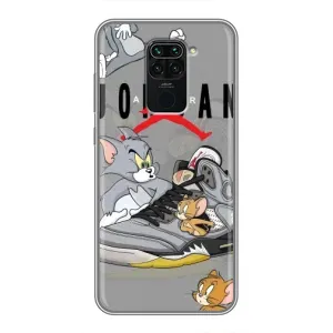 Силіконовый Чохол Nike Air Jordan на Редмі Нот 9 (Air Jordan)