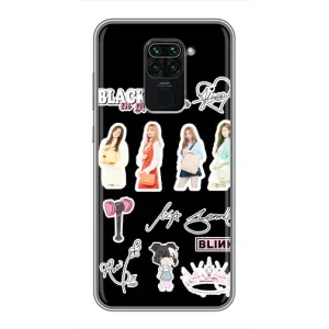 Чохли з картинкою для Xiaomi Redmi Note 9 (Арт блекпінг)