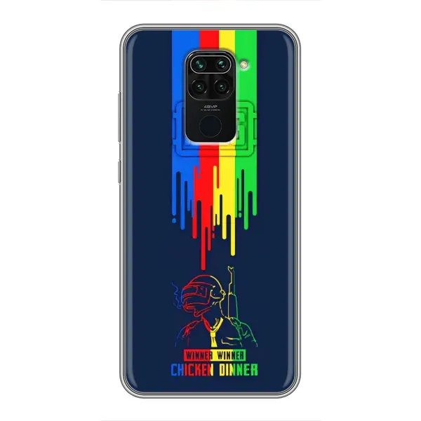 Чехол с рисунком «Арт Пабг» для Xiaomi Redmi Note 9 Чехол с рисунком «Арт Пабг» для Xiaomi Redmi Note 9
