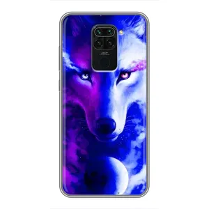Чохол з Вовком на Xiaomi Redmi Note 9 (Арт-Вовк)