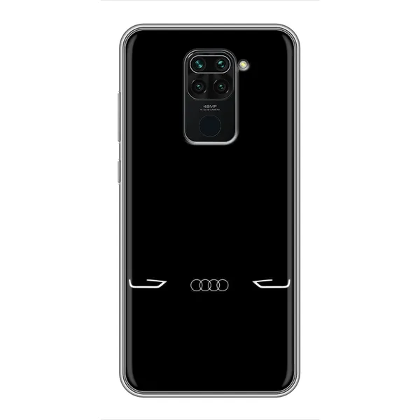 Чехол с рисунком «Силует Audi» для Xiaomi Redmi Note 9 Чехол с рисунком «Силует Audi» для Xiaomi Redmi Note 9