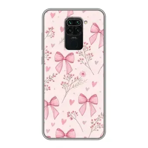 Чохол банти для Xiaomi Redmi Note 9 (Банти з квітами)
