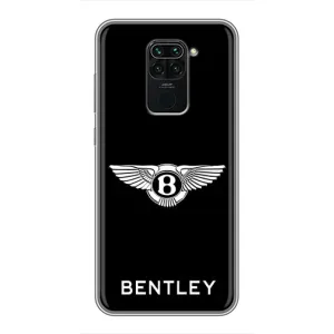 Чехлы с тематикой "Крутые машины" на Xiaomi Redmi Note 9 (Logo Bentley)