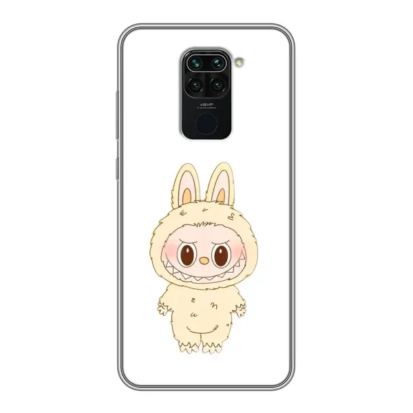 Чехол с рисунком «Бежевый Лабубу» для Xiaomi Redmi Note 9
