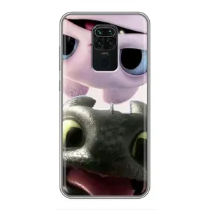 Чехол дракон Беззубик для Xiaomi Redmi Note 9 (Беззубик и Дневная Злость)