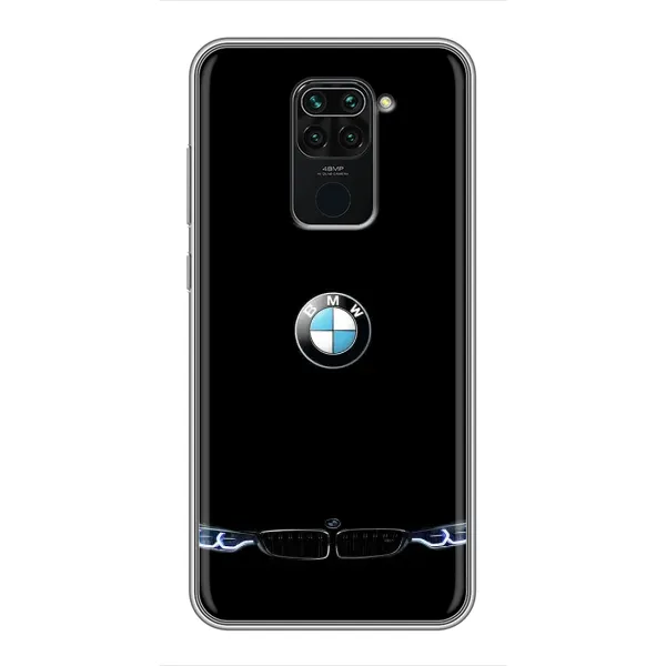 Чехол с рисунком «Черный BMW» для Xiaomi Redmi Note 9 Чехол с рисунком «Черный BMW» для Xiaomi Redmi Note 9