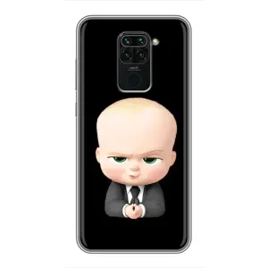 Мультяшний принт на Чохол для Редмі Нот 9 (Бос)