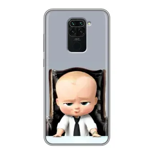Мультяшний принт на Чохол для Редмі Нот 9 (BOSS)