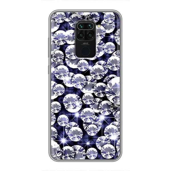Чехол с рисунком «Бриллианты» для Xiaomi Redmi Note 9 Чехол с рисунком «Бриллианты» для Xiaomi Redmi Note 9