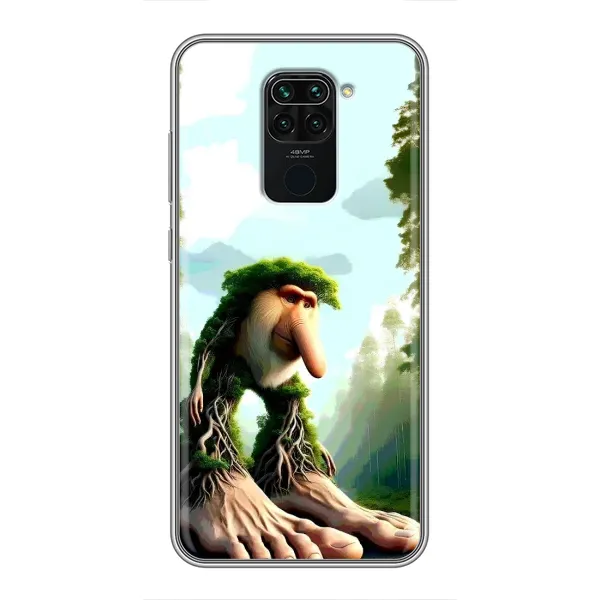Чехол с рисунком «Брр брр патапим» для Xiaomi Redmi Note 9 Чехол с рисунком «Брр брр патапим» для Xiaomi Redmi Note 9