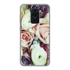 Чохли з принтом Троянд для Xiaomi Redmi Note 9 (Букет Троянд)