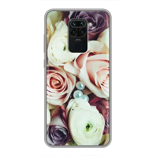 Чехол с рисунком «Букет РОЗ» для Xiaomi Redmi Note 9 Чехол с рисунком «Букет РОЗ» для Xiaomi Redmi Note 9