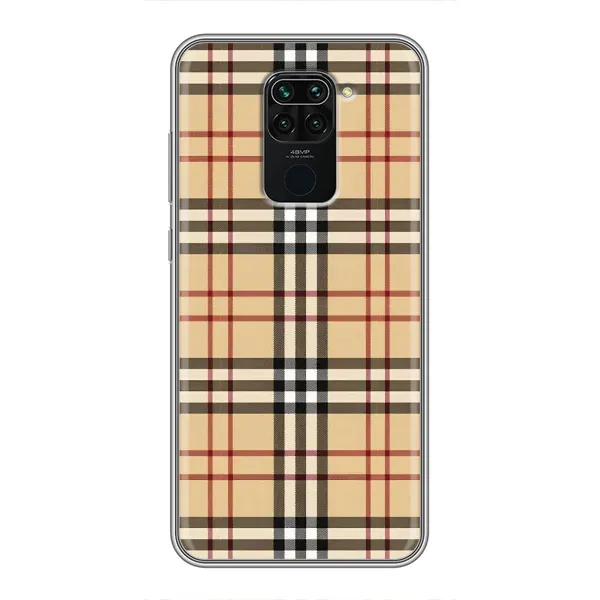 Чехол с рисунком «Burberry стиль» для Xiaomi Redmi Note 9 Чехол с рисунком «Burberry стиль» для Xiaomi Redmi Note 9
