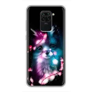 Чохол з Лисичкою для Xiaomi Redmi Note 9 (Чорна лисиця)