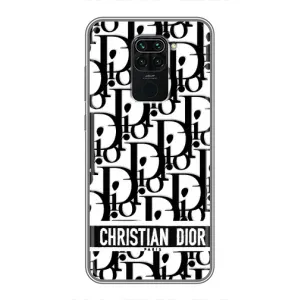 Чохол (Dior, Prada, YSL, Chanel) для Xiaomi Redmi Note 9 (Christian Dior)