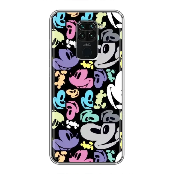 Чехол с рисунком «Цветной Микки Маус» для Xiaomi Redmi Note 9 Чехол с рисунком «Цветной Микки Маус» для Xiaomi Redmi Note 9