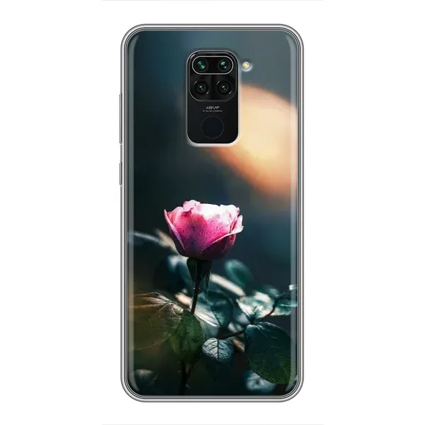 Чехол с рисунком «Цветок ночной» для Xiaomi Redmi Note 9 Чехол с рисунком «Цветок ночной» для Xiaomi Redmi Note 9
