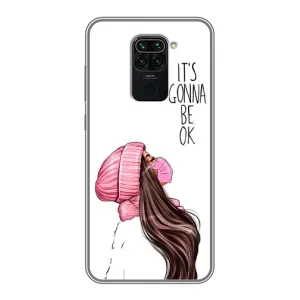 Чохол Стильні дівчата на Xiaomi Redmi Note 9 (Дівчина в масці)