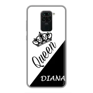 Именные Женские Чехлы для Xiaomi Redmi Note 9 (DIANA)