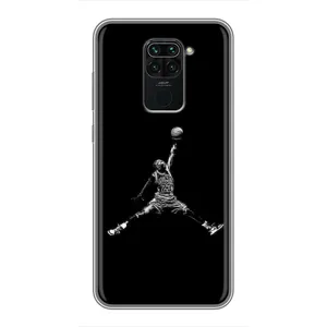 Силіконовый Чохол Nike Air Jordan на Редмі Нот 9 (Джордан)