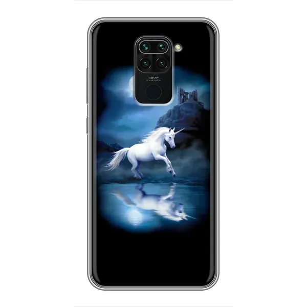 Чехол с рисунком «Единорог» для Xiaomi Redmi Note 9 Чехол с рисунком «Единорог» для Xiaomi Redmi Note 9