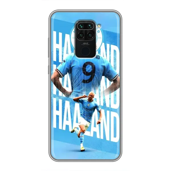 Чехол с рисунком «Erling Haaland» для Xiaomi Redmi Note 9 Чехол с рисунком «Erling Haaland» для Xiaomi Redmi Note 9