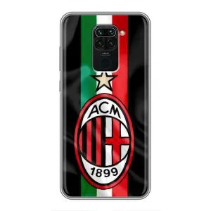 Чохоли з ТОР футбольними клубами на Xiaomi Redmi Note 9 (ФК Мілан)