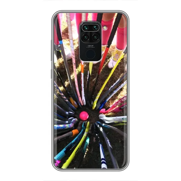 Чехол с рисунком «Флорбол» для Xiaomi Redmi Note 9 Чехол с рисунком «Флорбол» для Xiaomi Redmi Note 9
