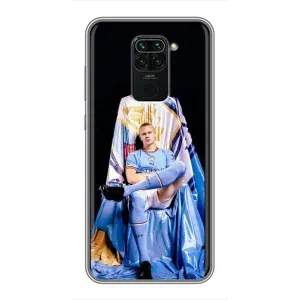 Чехлы с принтом для Xiaomi Redmi Note 9 Футболист (футболист Холанн)