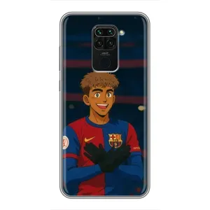Чехол Ламин Ямаль на Редми Нот 9 (Футболист Ямаль)