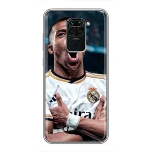Чехол (TPU) с Футболистом на Xiaomi Redmi Note 9 (Гол Мбаппе)